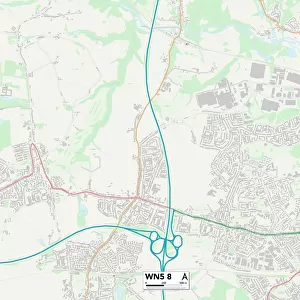Wigan WN5 8 Map