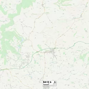 Wiltshire BA12 6 Map