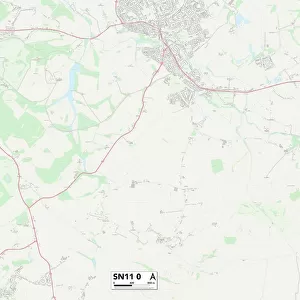 Wiltshire SN11 0 Map