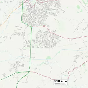 Wiltshire SN12 6 Map