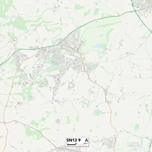 Wiltshire SN13 9 Map