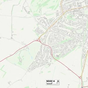 Winchester SO22 4 Map