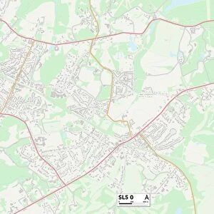 Windsor and Maidenhead SL5 0 Map