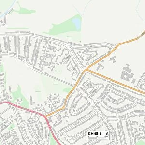 Wirral CH48 6 Map