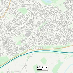 Wokingham RG6 4 Map