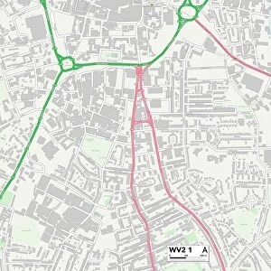 Wolverhampton WV2 1 Map