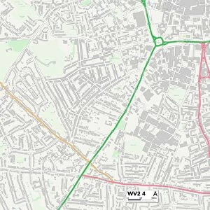 Wolverhampton WV2 4 Map