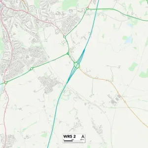 Worcester WR5 2 Map