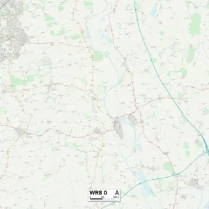 Worcester WR8 0 Map