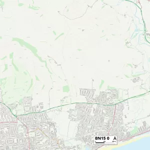 Worthing BN15 0 Map