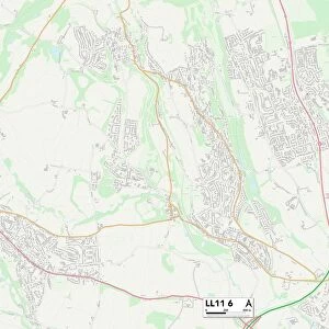 Wrexham LL11 6 Map