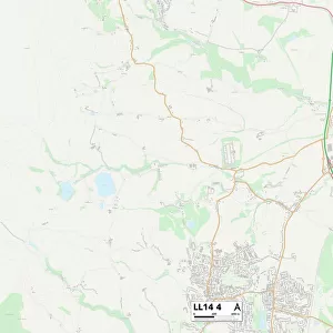 Wrexham LL14 4 Map