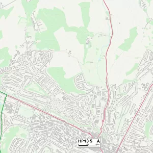 Wycombe HP13 5 Map