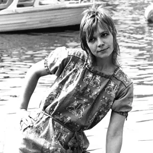 Actress Katy Manning 1970 Played Doctor Who Companion Jo Grant