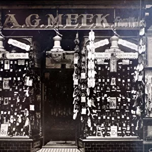 AG Meek on Albany Road, Roath, Cardiff, 1912. *A SHOE business in its centenary year may
