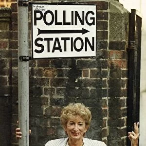 DAME SHIRLEY PORTER LEADER OF WESTMINSTER COUNCIL - 31 / 12 / 1990