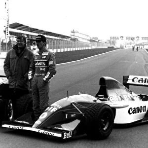 Damon Hill Formula One Grand Prix Motor Racing Car Driver