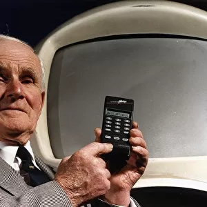 Desmond Llewelyn Actor Q in the James Bond films with a new video Controller