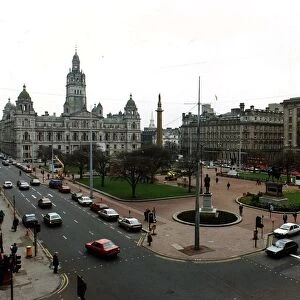 George Square Glasgow City chambers
