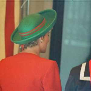 HRH The Princess of Wales, Princess Diana, at The Royal Academy of Music Graduation