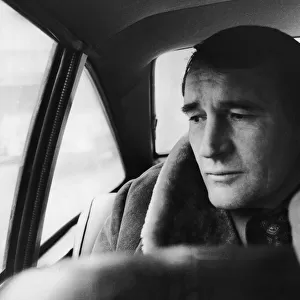 Manchester City manager Malcolm Allison seen here driving his car 3rd March 1979