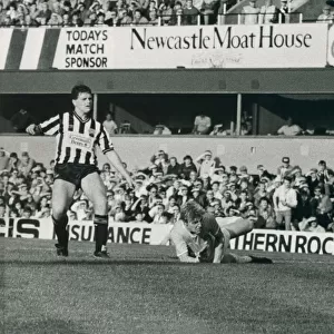 Newcastle United v Manchester City. 11th October, 1986 Paul Gascoigne