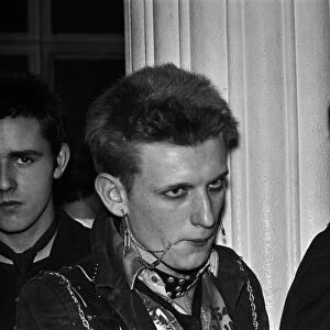 Punk Rockers at Woolwich. 12th June 1977