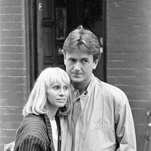 Rita Tushingham and Bryan Murray seen here during a break in filming the BBC the comedy