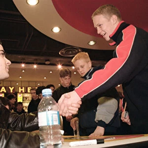 The Stereophonics album signing at The Virgin Megastore in Cardiff, Wales
