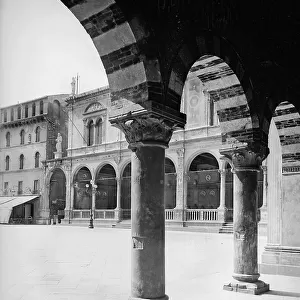View of Piazza dei Signori with the Loggia del Consiglio in the background, Verona