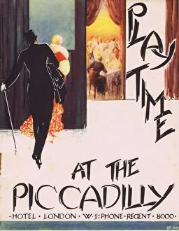 Programme cover for Playtime at the Piccadilly