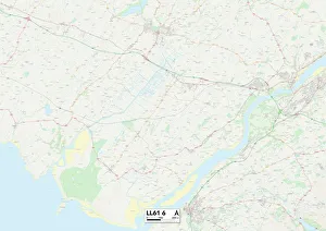 Anglesey LL61 6 Map