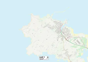 Anglesey LL65 1 Map