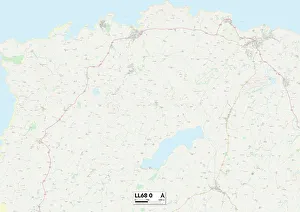 LL - Llandudno Prints: Anglesey LL68 0 Map