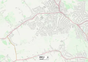 Oyster Close Prints: Barnet EN5 2 Map