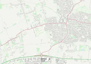 Winton Avenue Prints: Basildon SS12 0 Map