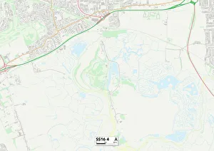 The Glen Prints: Basildon SS16 4 Map
