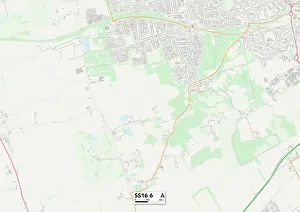 South Avenue Prints: Basildon SS16 6 Map