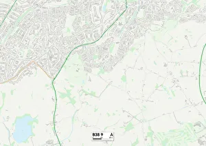 Cowslip Close Prints: Birmingham B38 9 Map