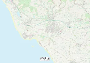 East Avenue Prints: Bridgend CF32 0 Map
