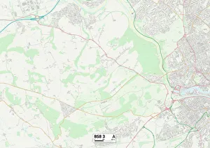 Redwood Drive Prints: Bristol BS8 3 Map