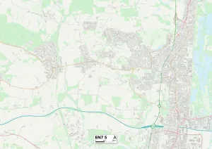 Broxbourne EN7 5 Map Broxbourne EN7 5 Map