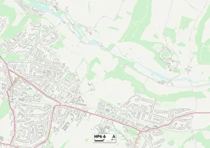 Bridge Place Prints: Chiltern HP6 6 Map