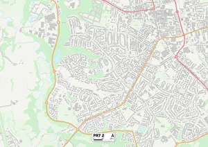 Aspen Gardens Prints: Chorley PR7 2 Map