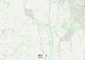 Cherry Tree Close Prints: Chorley PR7 5 Map
