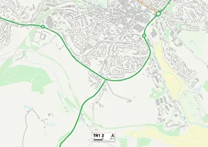 Park View Prints: Cornwall TR1 2 Map