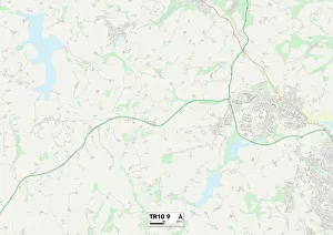 Cornwall TR10 9 Map