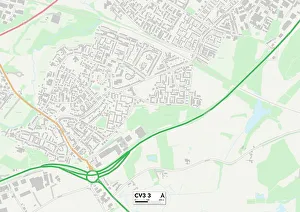 Coventry CV3 3 Map