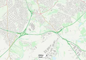 Calder Close Prints: Coventry CV3 4 Map