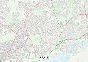 Magnolia Close Prints: Daventry NN3 3 Map